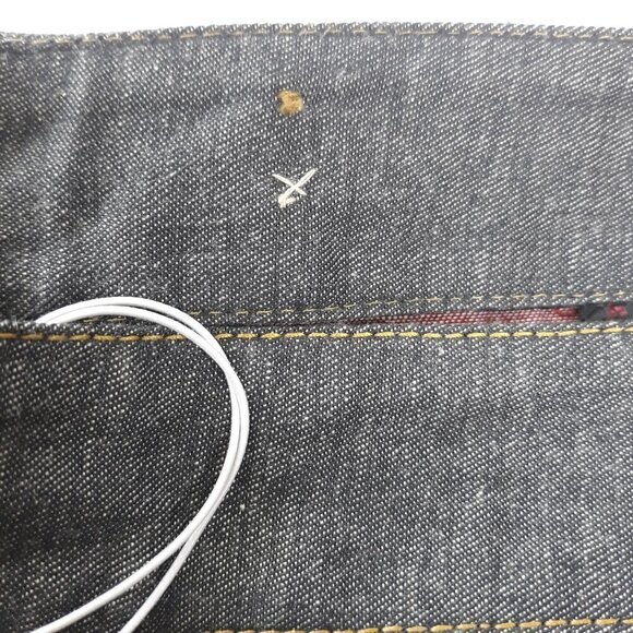 NWT Y2K Derek Lam 10 Crosby Cropped Color Block Chambray Pants 12 - Picture 12 of 12